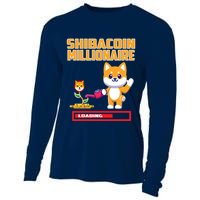 Shibacoin Millionaire Loading Cooling Performance Long Sleeve Crew