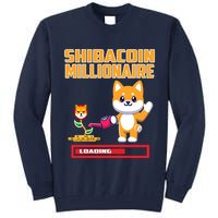 Shibacoin Millionaire Loading Tall Sweatshirt