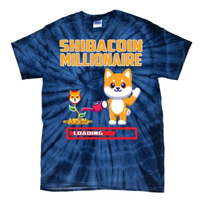 Shibacoin Millionaire Loading Tie-Dye T-Shirt