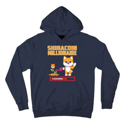 Shibacoin Millionaire Loading Tall Hoodie