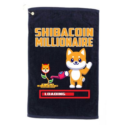 Shibacoin Millionaire Loading Golf Towel