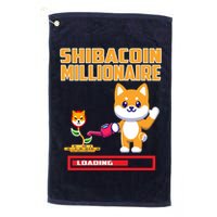 Shibacoin Millionaire Loading Golf Towel