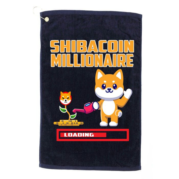 Shibacoin Millionaire Loading Golf Towel