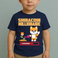 Shibacoin Millionaire Loading Toddler T-Shirt