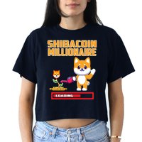 Shibacoin Millionaire Loading Crop Top
