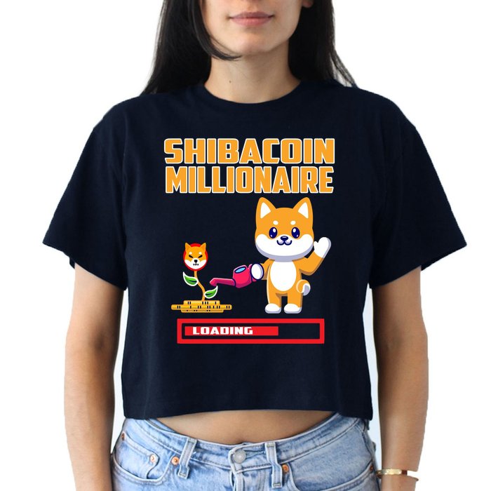 Shibacoin Millionaire Loading Crop Top
