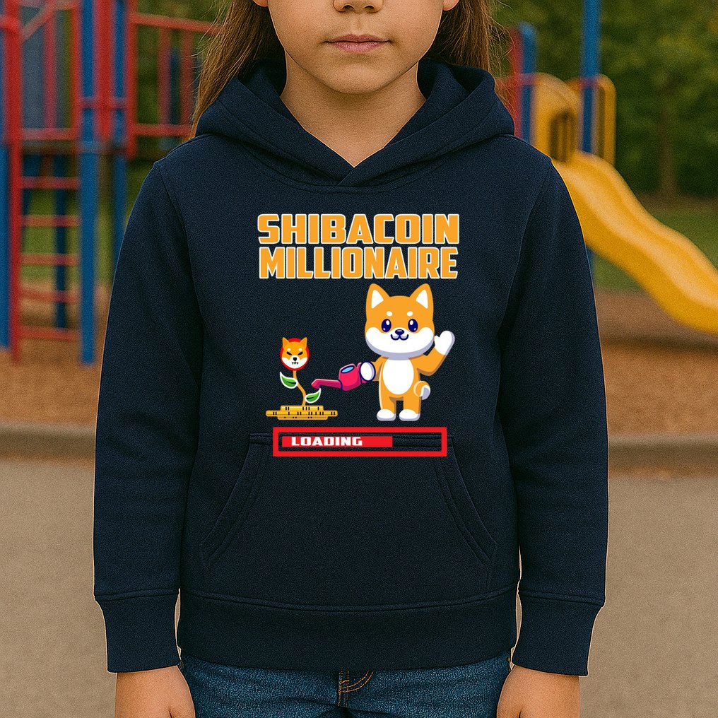 Shibacoin Millionaire Loading Kids Hoodie