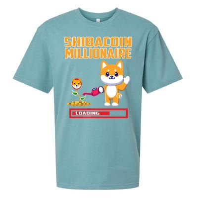 Shibacoin Millionaire Loading Sueded Cloud Jersey T-Shirt