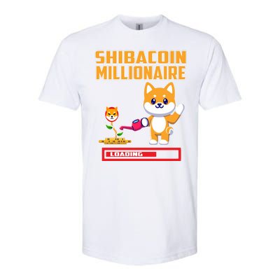 Shibacoin Millionaire Loading Softstyle CVC T-Shirt