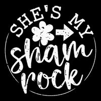 She's My Lucky Charm Happy Patricks Day Couples Matching Cooling Performance Long Sleeve Crew