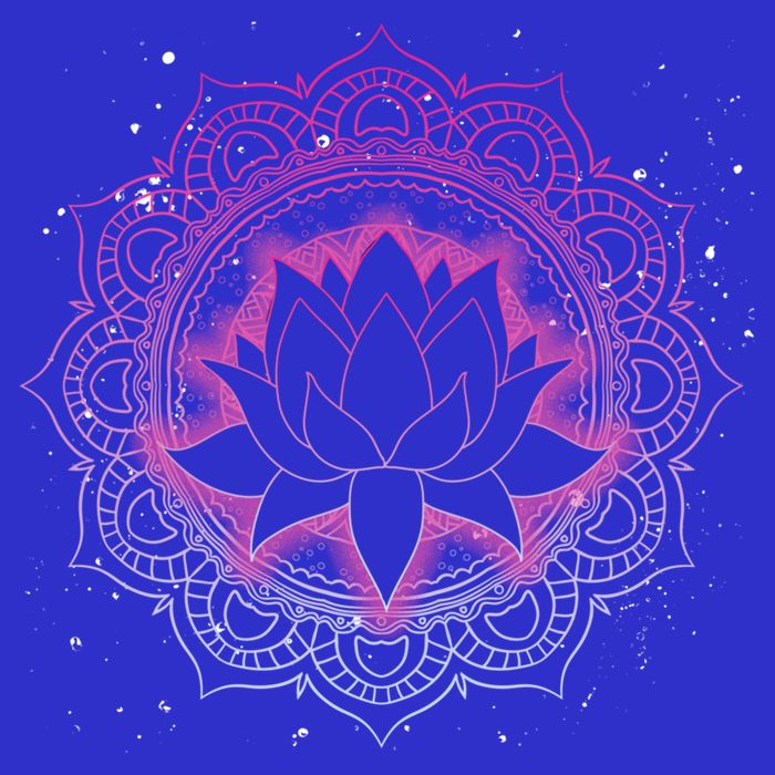 Spiritual Meditation Lotus Flower Blossom Dala Yoga Lotus Cool Gift Womens T-Shirt