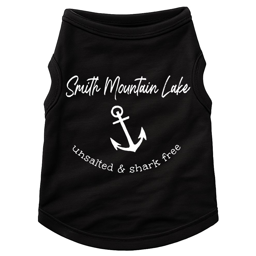 Smith Mountain Lake VA My Happy Place Gift Boating Fishing Doggie Tank