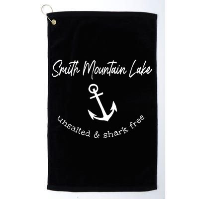 Smith Mountain Lake VA My Happy Place Gift Boating Fishing Golf Towel