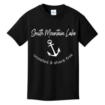 Smith Mountain Lake VA My Happy Place Gift Boating Fishing Kids T-Shirt