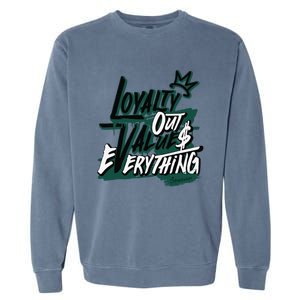 Streetwear Money Lover Matching Oxidized Green 4s Garment-Dyed Sweatshirt