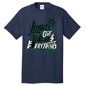 Streetwear Money Lover Matching Oxidized Green 4s Tall T-Shirt