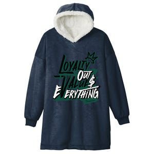 Streetwear Money Lover Matching Oxidized Green 4s Hooded Wearable Blanket