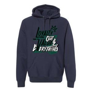 Streetwear Money Lover Matching Oxidized Green 4s Premium Hoodie