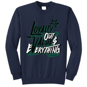 Streetwear Money Lover Matching Oxidized Green 4s Tall Sweatshirt