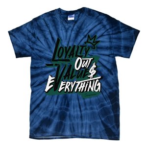 Streetwear Money Lover Matching Oxidized Green 4s Tie-Dye T-Shirt