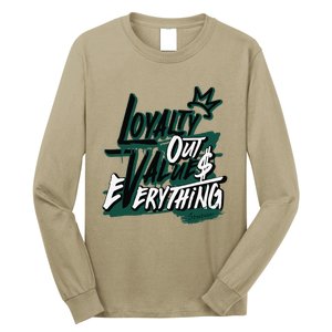 Streetwear Money Lover Matching Oxidized Green 4s Long Sleeve Shirt