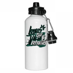 Streetwear Money Lover Matching Oxidized Green 4s Aluminum Water Bottle