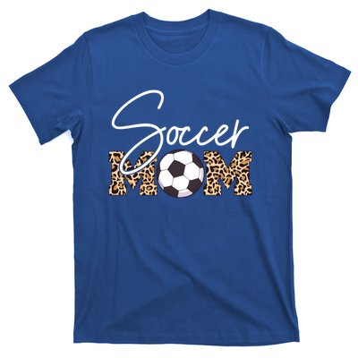 Soccer Mom Leopard Print Ball Great Gift T-Shirt