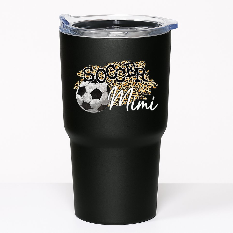 Soccer Mimi Leopard Soccer Mimi Tumbler