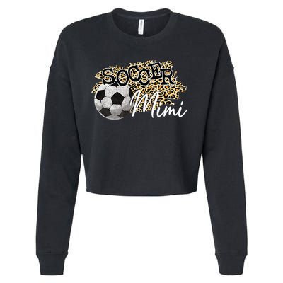 Soccer Mimi Leopard Soccer Mimi Cropped Pullover Crew
