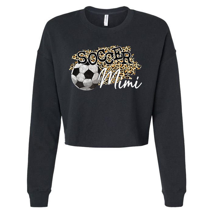 Soccer Mimi Leopard Soccer Mimi Cropped Pullover Crew