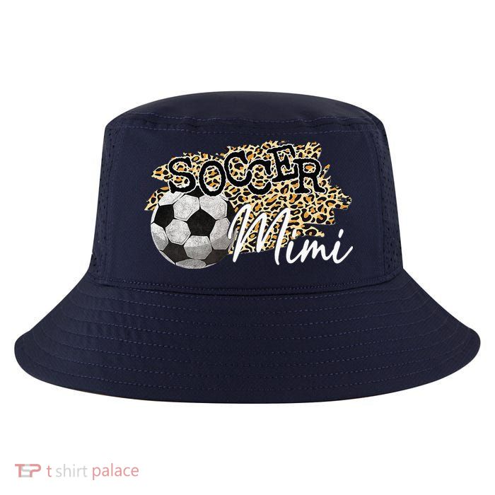 Soccer Mimi Leopard Soccer Mimi Cool Comfort Performance Bucket Hat