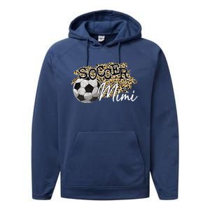 Soccer Mimi Leopard Soccer Mimi Performance Fleece Hoodie