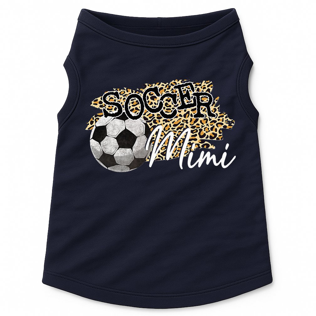 Soccer Mimi Leopard Soccer Mimi Doggie Tank