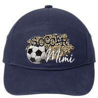 Soccer Mimi Leopard Soccer Mimi 7-Panel Snapback Hat