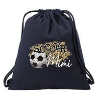 Soccer Mimi Leopard Soccer Mimi Drawstring Bag