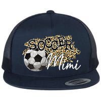 Soccer Mimi Leopard Soccer Mimi Flat Bill Trucker Hat