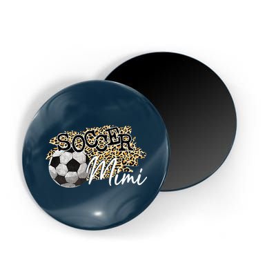 Soccer Mimi Leopard Soccer Mimi Magnet