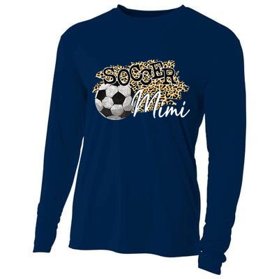 Soccer Mimi Leopard Soccer Mimi Cooling Performance Long Sleeve Crew