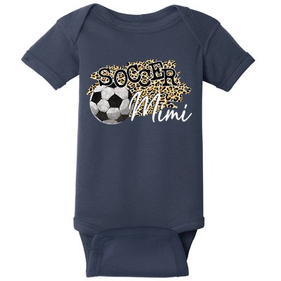 Soccer Mimi Leopard Soccer Mimi Baby Bodysuit