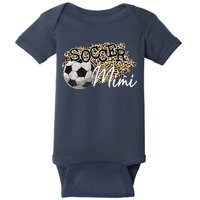 Soccer Mimi Leopard Soccer Mimi Baby Bodysuit