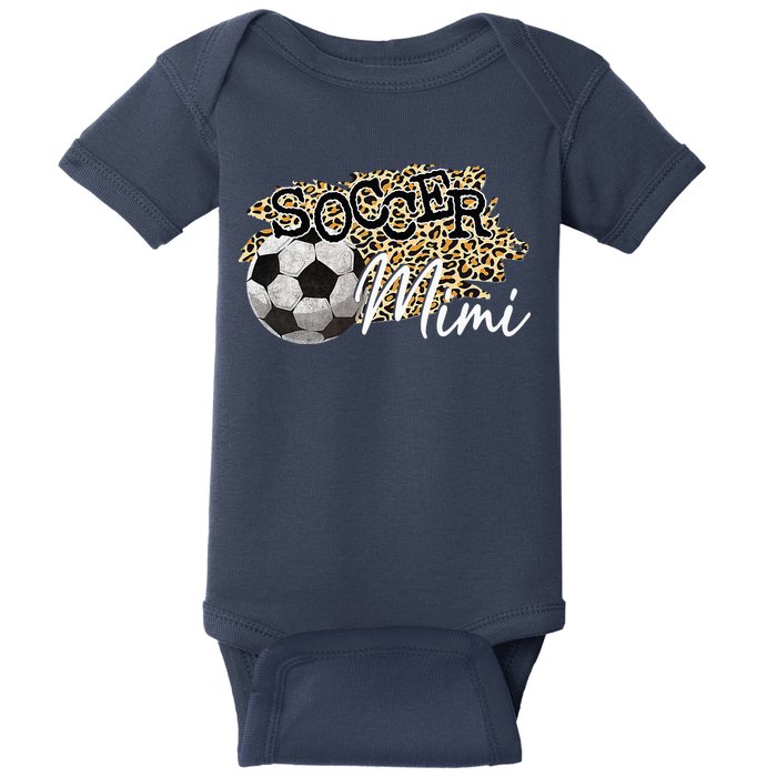 Soccer Mimi Leopard Soccer Mimi Baby Bodysuit