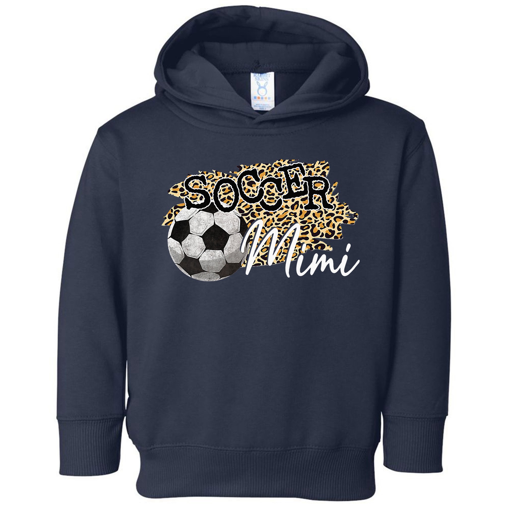 Soccer Mimi Leopard Soccer Mimi Toddler Hoodie