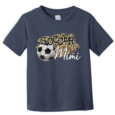 Soccer Mimi Leopard Soccer Mimi Toddler T-Shirt