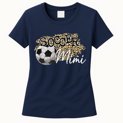 Soccer Mimi Leopard Soccer Mimi Womens T-Shirt