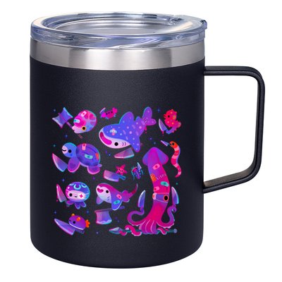 Stabby Marine Life 12oz Stainless Steel Coffee Mug