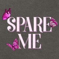 Spare Me Leah Reality Show Meme Butterflies Cotton Canvas Backpack