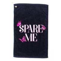 Spare Me Leah Reality Show Meme Butterflies Golf Towel