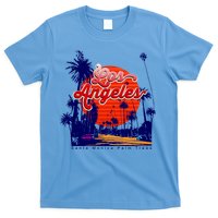 Santa Monica Los Angeles Palm Trees Scenic T-Shirt