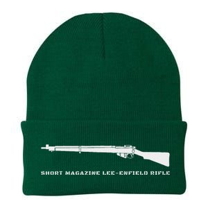 Short Magazine Lee Enfield Rifle British Wwi Weapon Knit Cap Winter Beanie