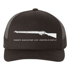 Short Magazine Lee Enfield Rifle British Wwi Weapon Yupoong Adult 5-Panel Trucker Hat